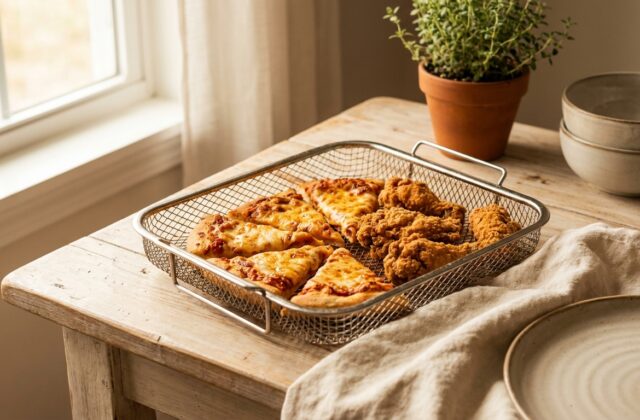 How to Reheat Leftovers in the Air Fryer (Crispy, Not Rubbery)
