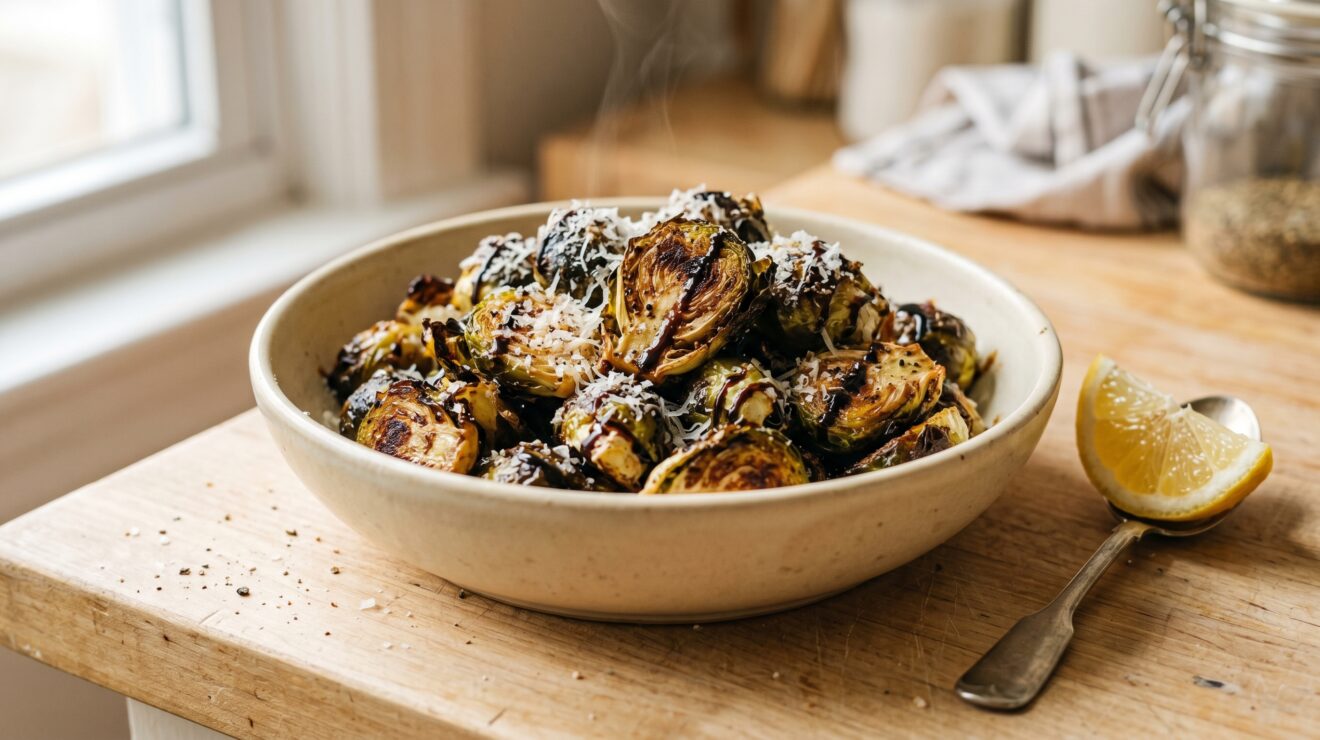 Crispy Air Fryer Brussels Sprouts