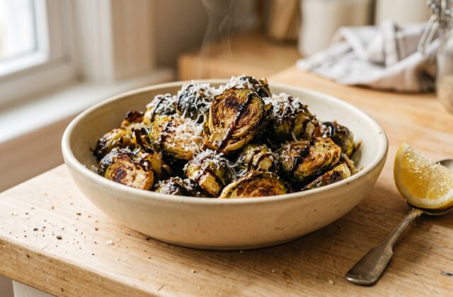 Crispy Air Fryer Brussels Sprouts
