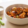 Crispy Air Fryer Buffalo Cauliflower