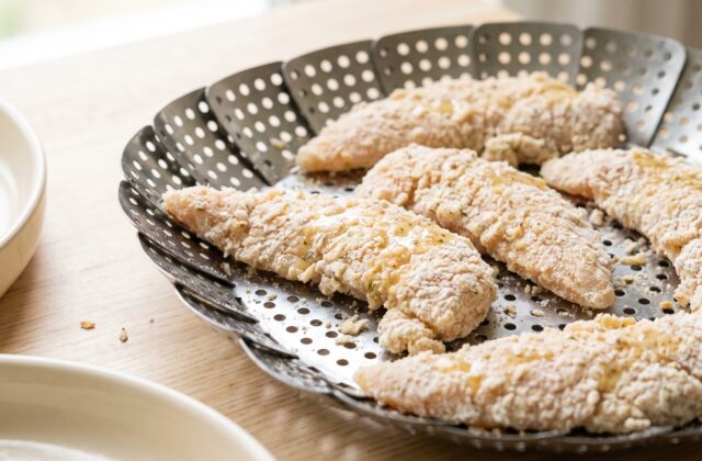 Crispy Air Fryer Chicken Tenders — Air fry until golden