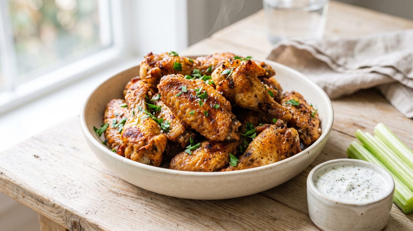 Crispy Air Fryer Chicken Wings
