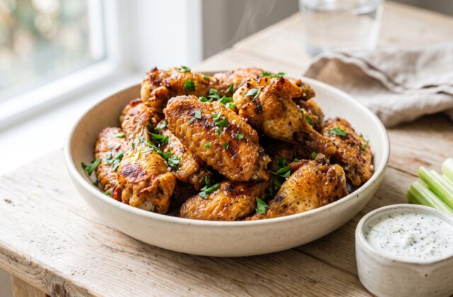 Crispy Air Fryer Chicken Wings