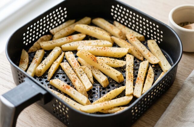 Crispy Air Fryer French Fries — Air fry until golden