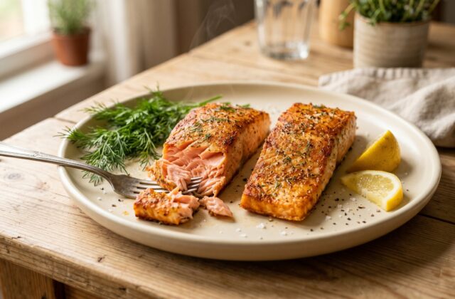 Crispy Air Fryer Salmon