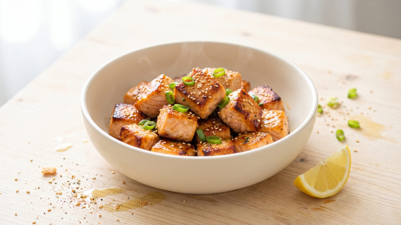 Air Fryer Salmon Bites