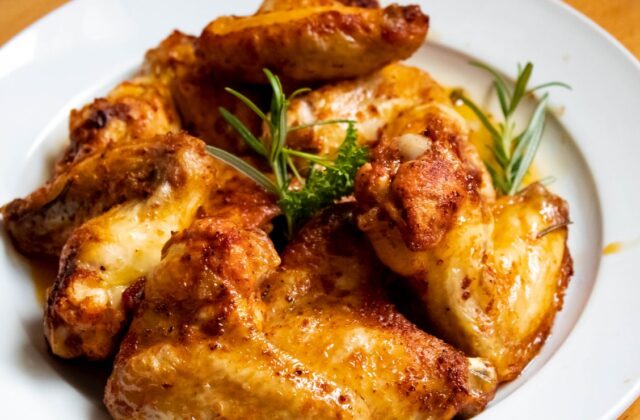 Sticky Honey-Garlic Air Fryer Chicken
