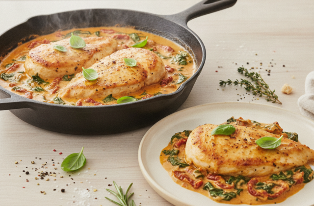 Creamy Tuscan Chicken