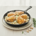 one pan garlic butter chicken and rice