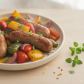 sheet pan sausage and peppers